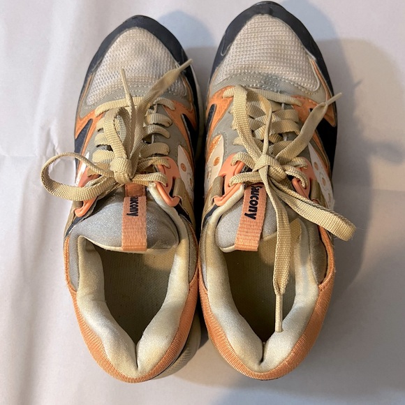 Saucony Grid 9000 Kith Sneaker Suede Leather & Mesh Upper Size EU 38 - Picture 5 of 9